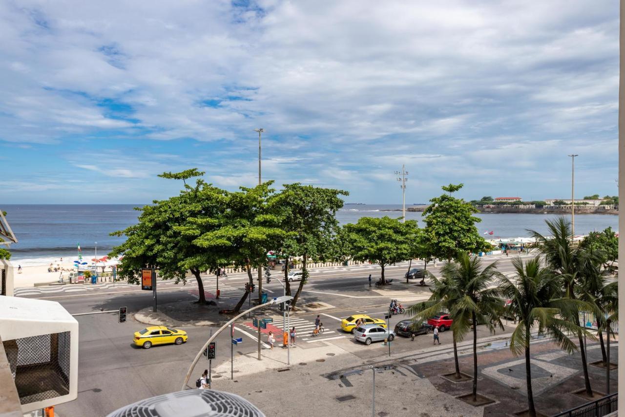 Appartamento Atlantica Vista Mar Com Charme Rio de Janeiro Esterno foto