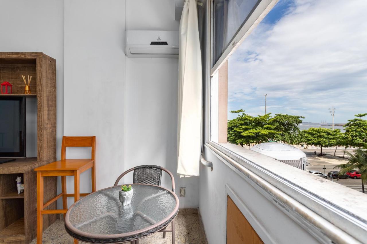 Appartamento Atlantica Vista Mar Com Charme Rio de Janeiro Esterno foto